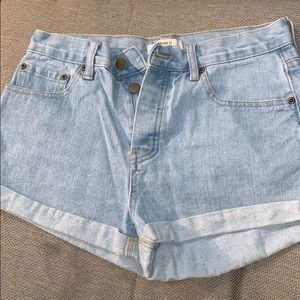 Jean shorts